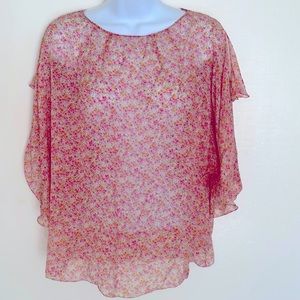 ALESSANDRO DELL'ACQUA
Silk Floral Print Blouse